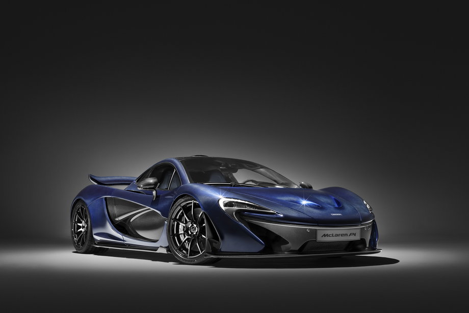 The P1 hybrid hypercar is even more rare: This is one of only 375.