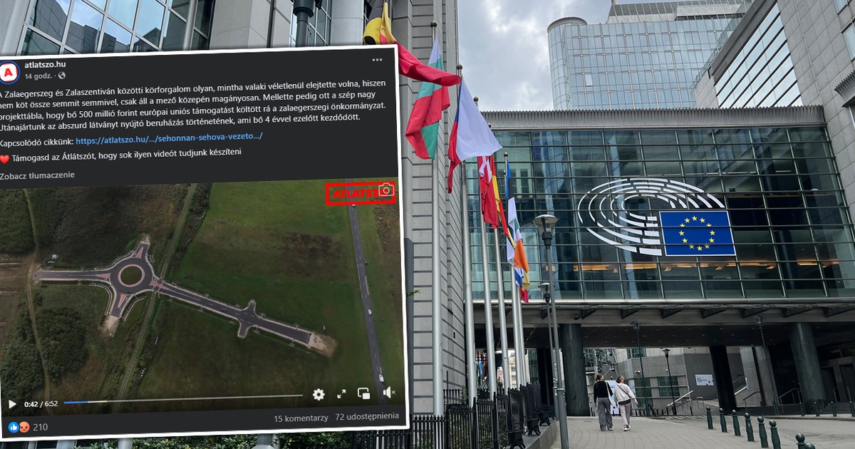 Na to Unia wydała ponad milion euro. Rondo i droga donikąd