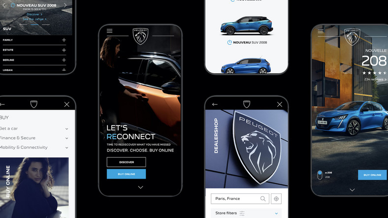 Peugeot – nowe logo i strona internetowa