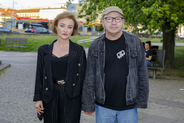 Gabriela Muskała i Zbigniew Zamachowski pojawili się razem na premierze filmu "Fin del Mundo?"
