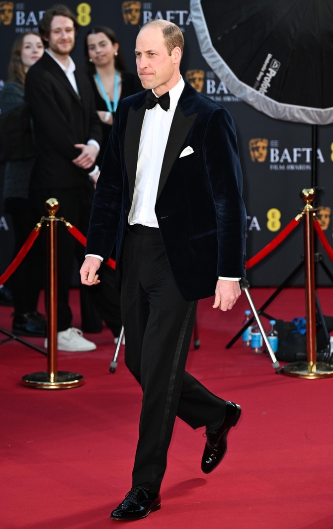 Princ Vilijam večeras solo na BAFTA ceremoniji