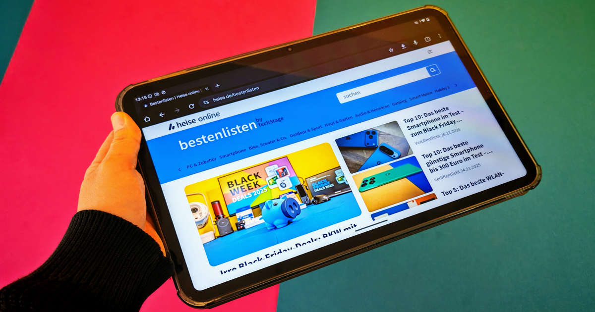 Tabwee T60 Pro im Test: 13,4-Zoll-Tablet kostet nur 200 Euro