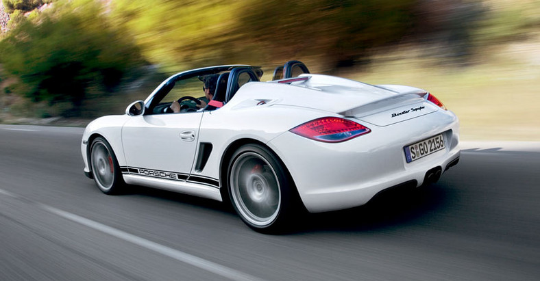 Porsche Boxster Spyder: Odlehčení a retro styl