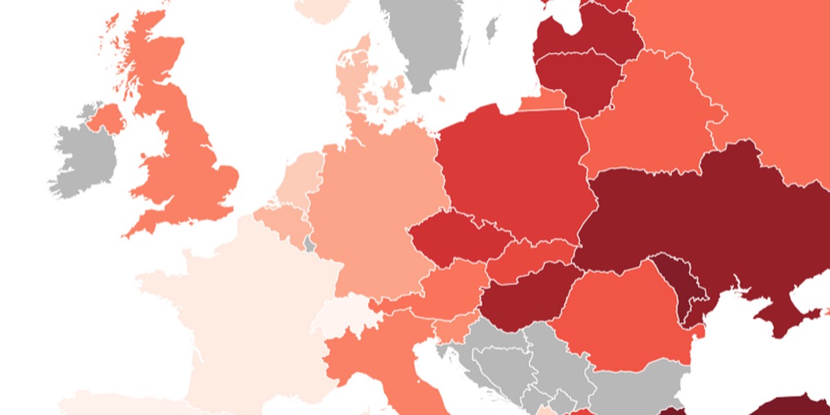 Ceny w naszym regionie Europy rosną najszybciej.