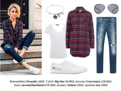 Nieśmiertelny klasyk: STYLIZACJE z koszulą w kratę na chłodniejsze dni lata