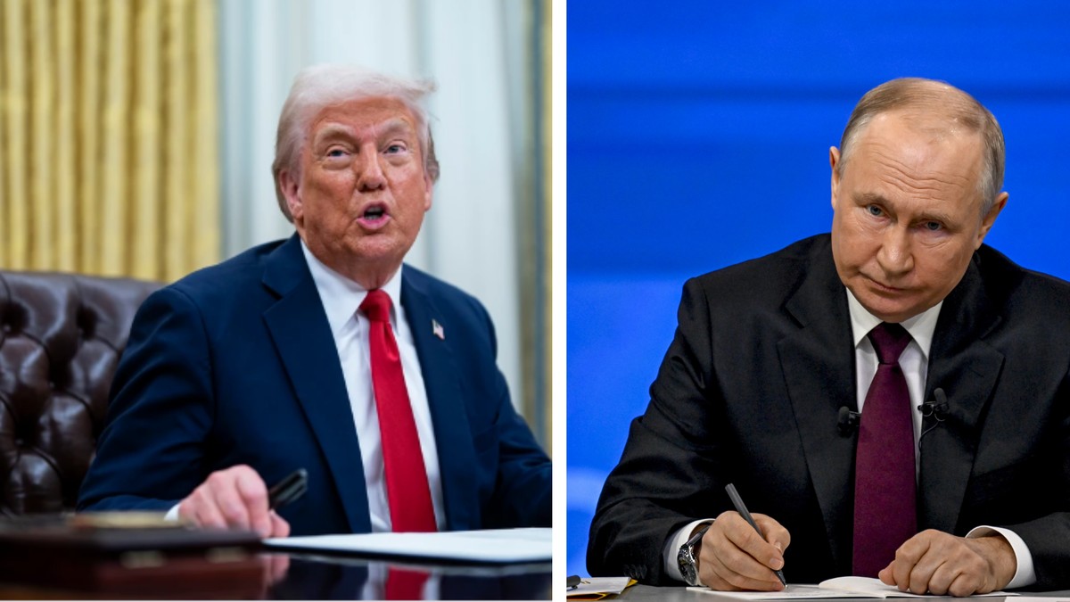 Władimir Putin i Donald Trump