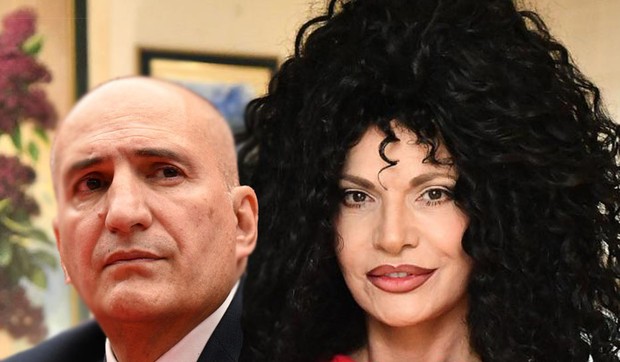 Lidija Vukićević i Mitar Mrkela