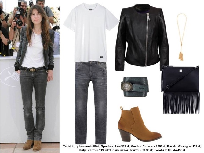 Ubierz się jak Charlotte Gainsbourg