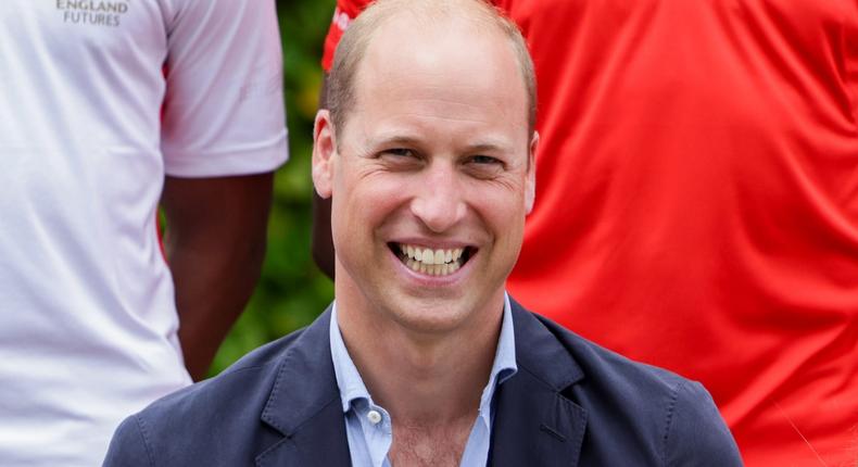 Prince William at the Commonwealth Games in Birmingham last month.