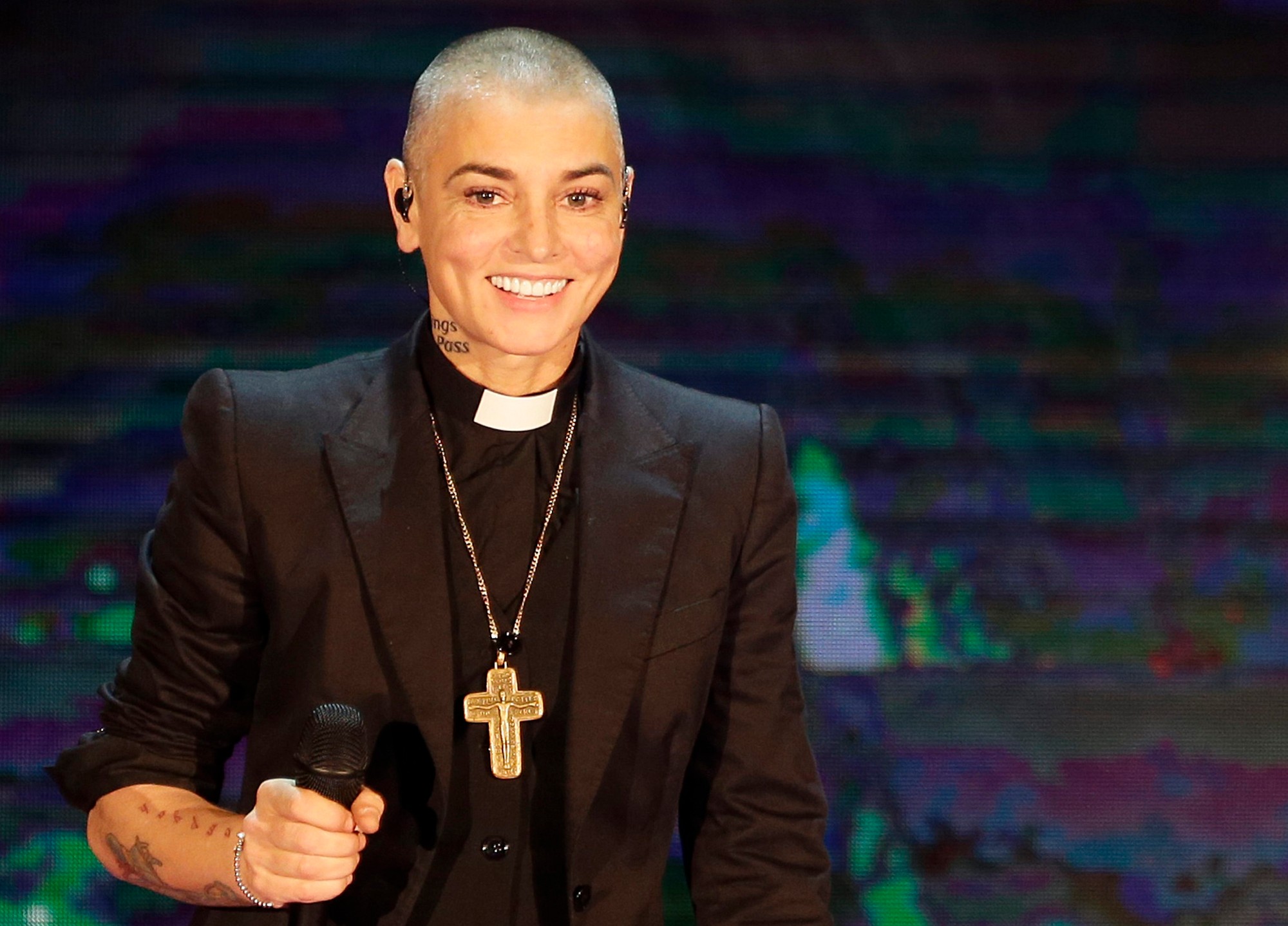Írska speváčka Sinead O'Connor.