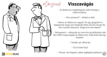 Orvos viccek, napi mosoly: visszavágás!