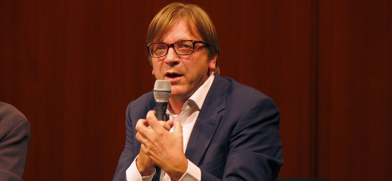 Pierwszy unijny polityk odpowiada na okładkę "Wprost". Guy Verhofstadt: To oburzające