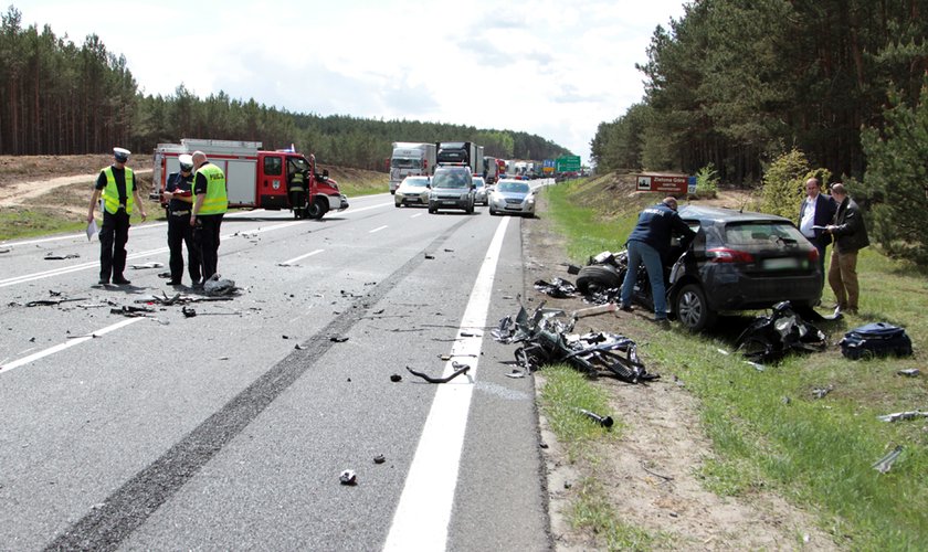 Śmiertelny wypadek na S3 pod Zieloną Górą