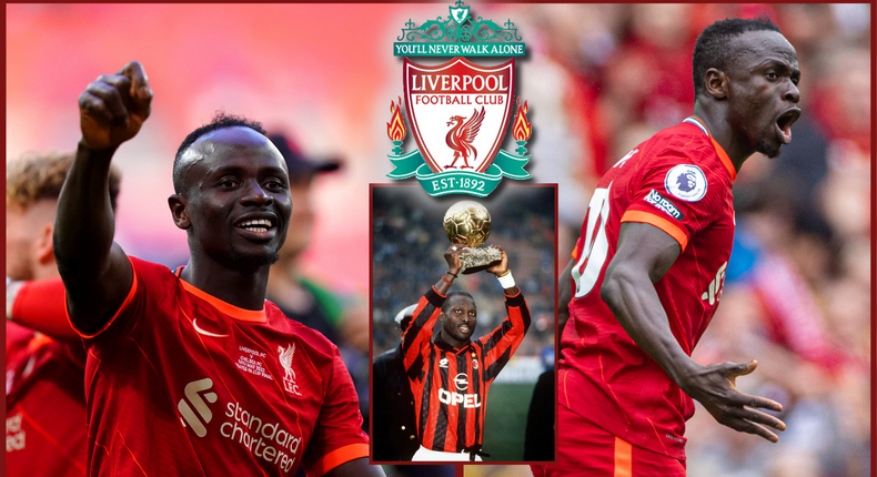 La star de Liverpool, Sadio Mane, imagine ses chances de remporter le Ballon d'Or en 2022