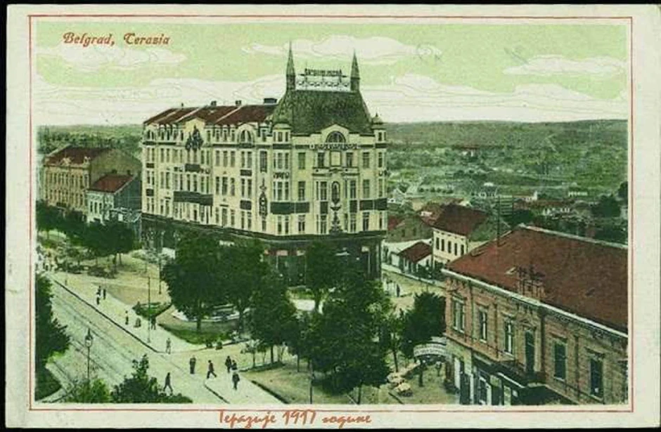 Terazije, 1917.