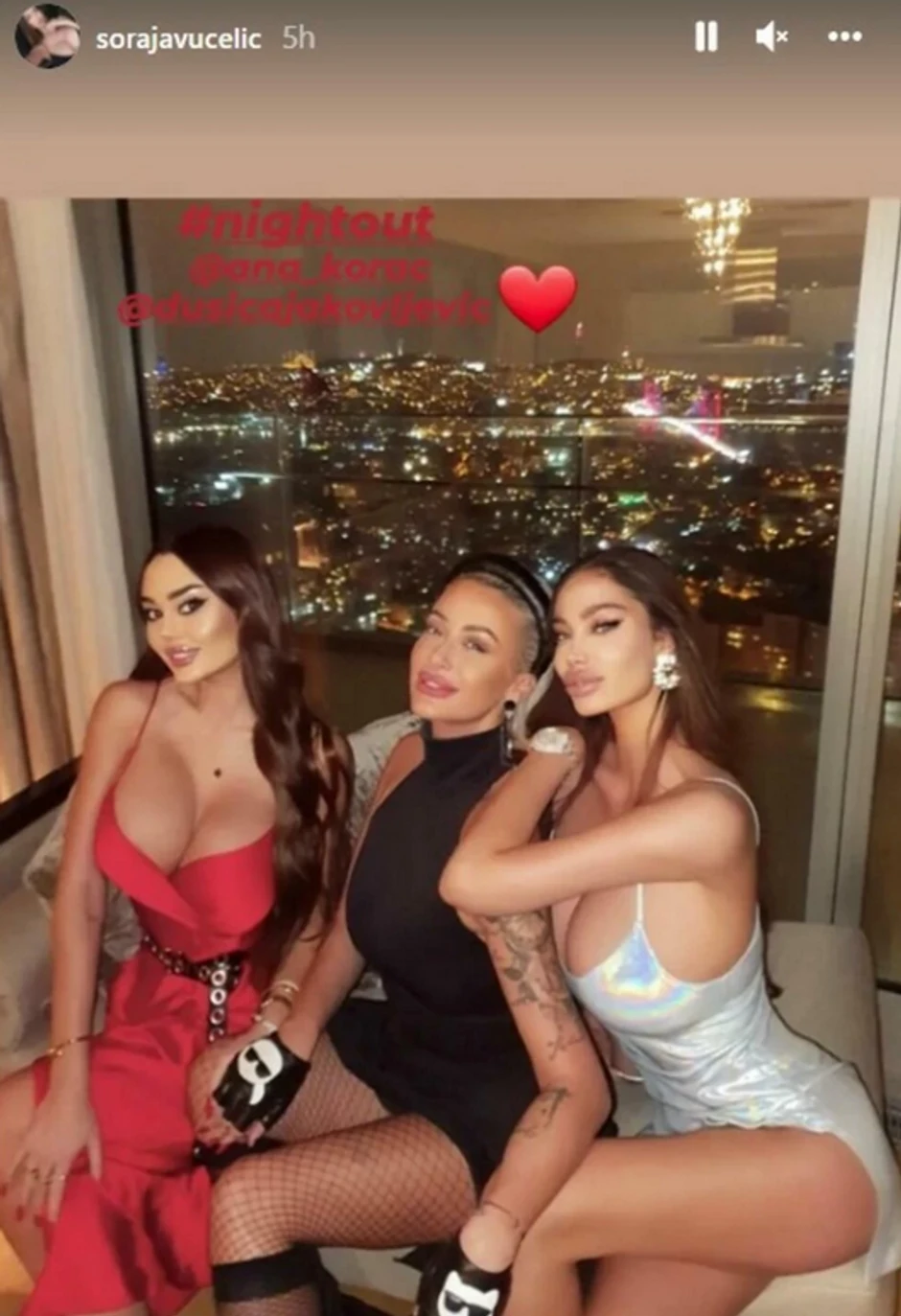 Ana Korać, Dušica Jakovljević i Soraja Vučelić