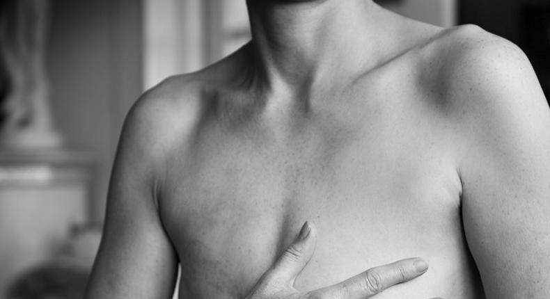 Woman's surprising sign of breast cancer