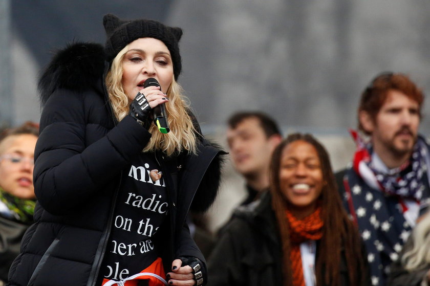 Kobiety protestują przeciw Trumpowi