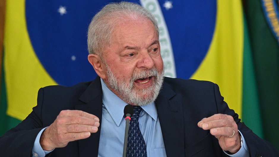 Prezydent Brazylii Luiz Inacio Lula da Silva