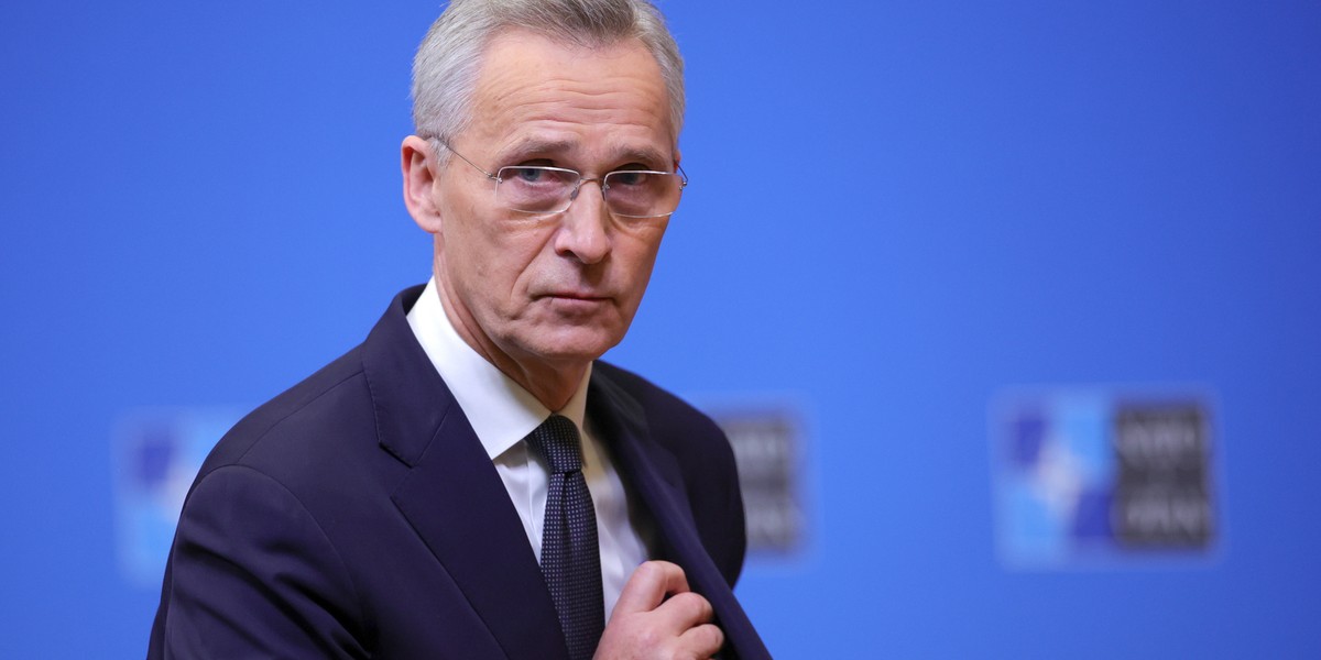 Sekretarz generalny NATO Jens Stoltenberg 