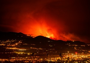 Požar na Kanarima - La Laguna, Tenerife