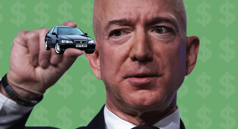 Jeff Bezos Car 2 x 1