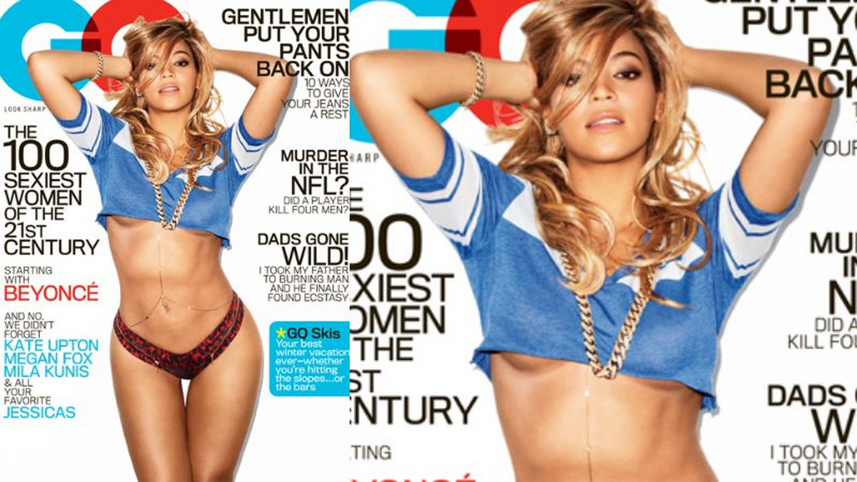 Beyonce jest prawie naga na okładce lutowego "GQ"