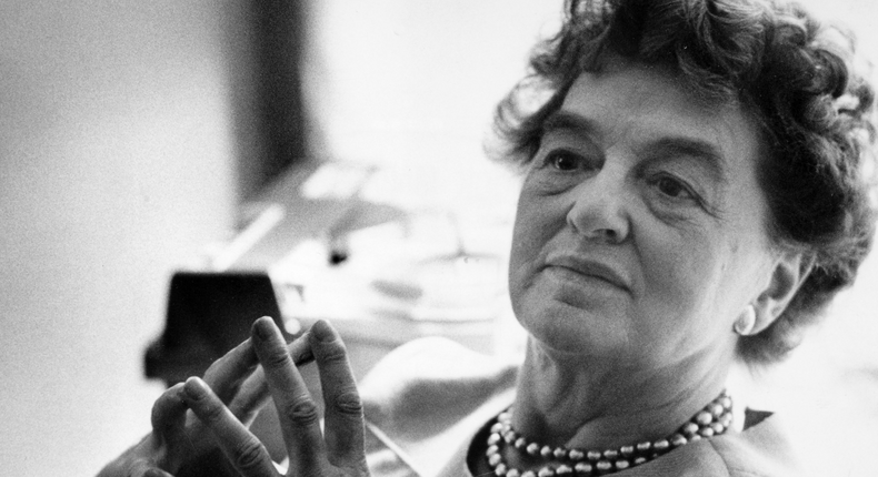 P.L. Travers wrote her first children's book in 1934. That book would later be adapted into the beloved Oscar-winning movie Mary Poppins, starring Julie Andrews in the title role.