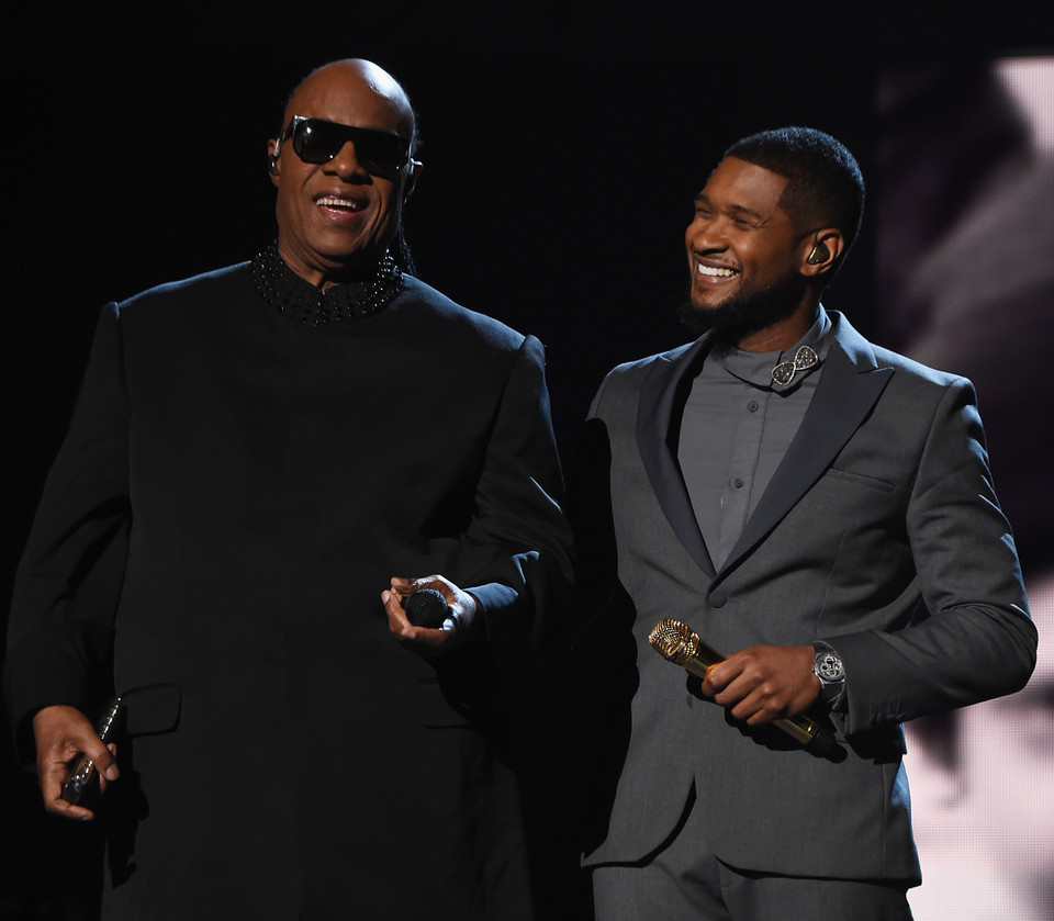 Stevie Wonder i Usher na Grammy 2015