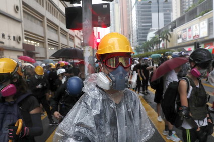 Protesty w Hongkongu trwają już 12. weekend. Największy kryzys polityczny od ponad 20 lat