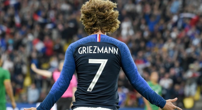 Antoine Griezmann has scored in each of France's opening two Euro 2020 qualifer wins