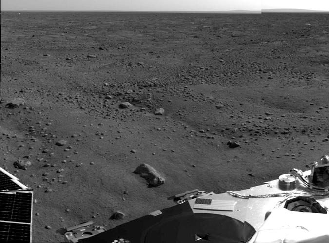 Pojazd kosmiczny, który osiadł na północnym biegunie Marsa ...