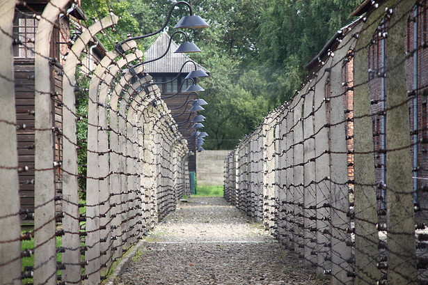 Rotmistrz wspominał, że pięciu skazanych przed egzekucją próbowało jednak wszcząć bunt, ale Ślązak, funkcjonariusz z bloku 11, zawiadomił esesmanów. Zastrzelili buntowników jako pierwszych. Fot. Auschwitz, By Pankrzysztoff (Own work) [CC-BY-SA-3.0-pl (http://creativecommons.org/licenses/by-sa/3.0/pl/deed.en)], via Wikimedia Commons