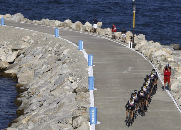 Vuelta a Espana: Zespół BMC wygrał drużynową jazdę na czas