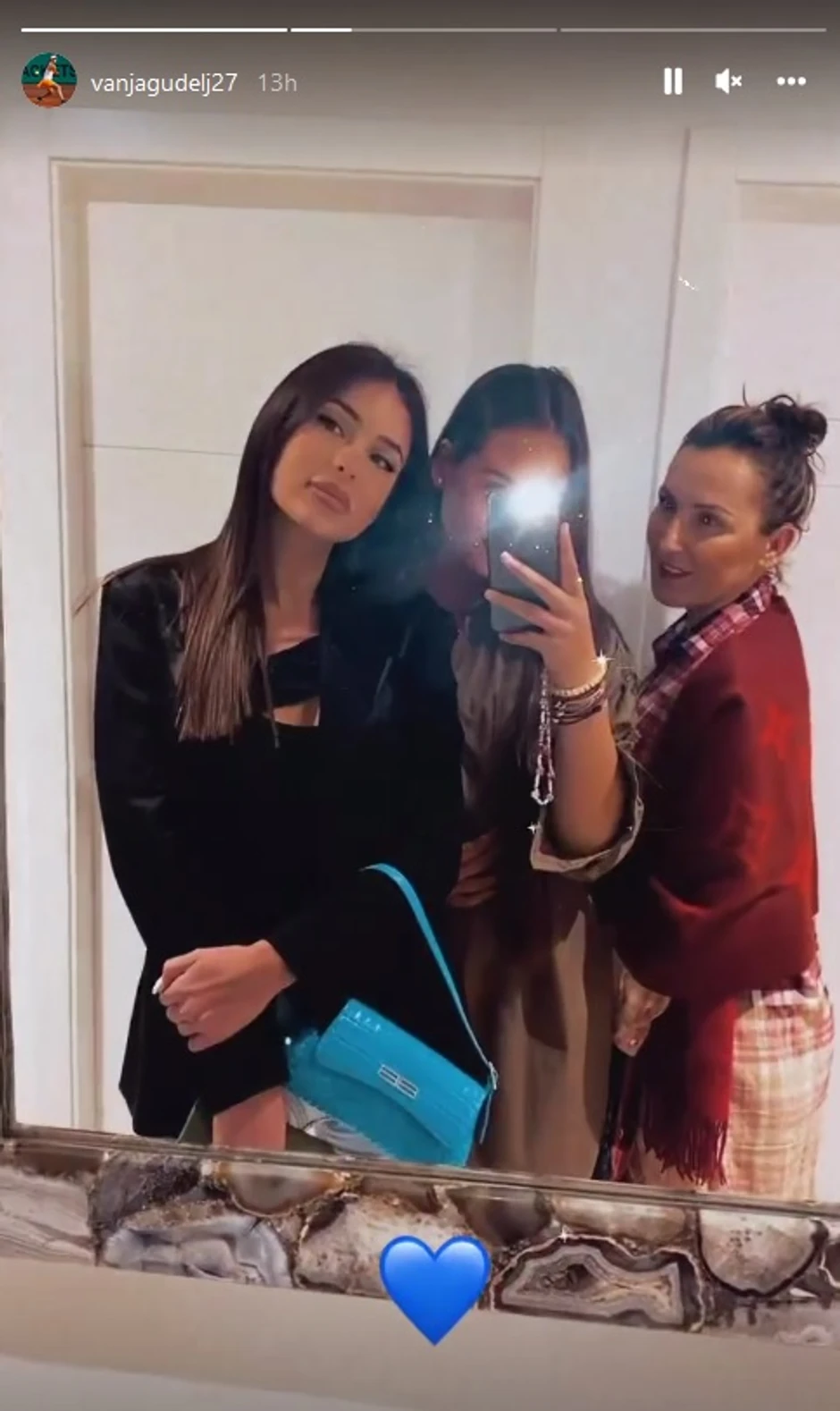 Olivera Gudelj sa Anastasijom 