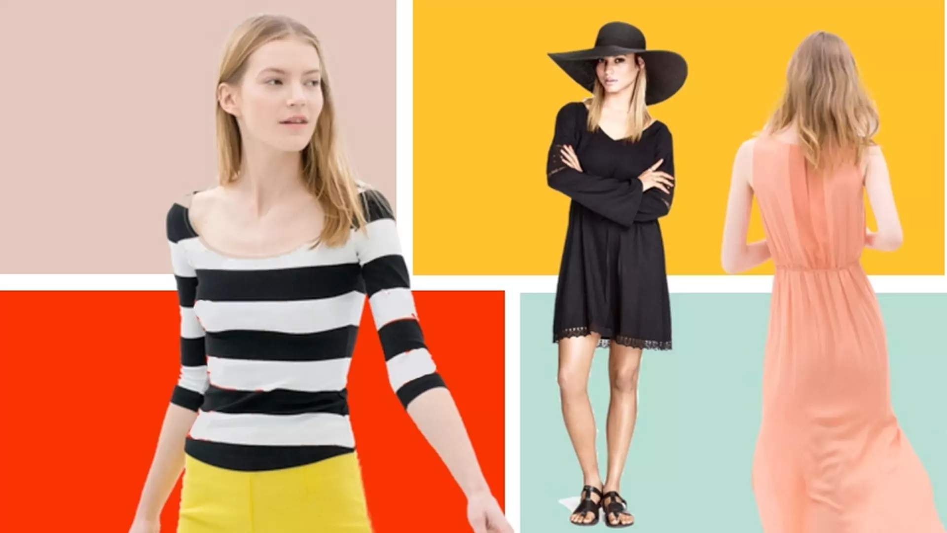 Lekki look na lato. 4 kobiece stylizacje w najmodniejszych kolorach sezonu