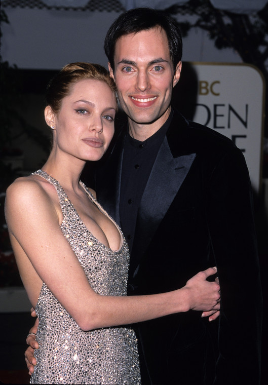 Angelina Jolie i James Haven w 1999 r.