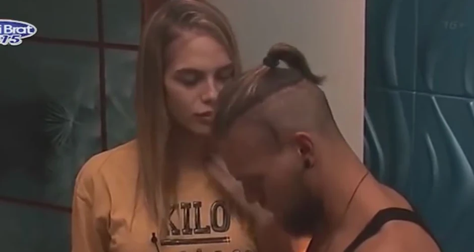 Tina Šegetin i Darko u Velikom Bratu