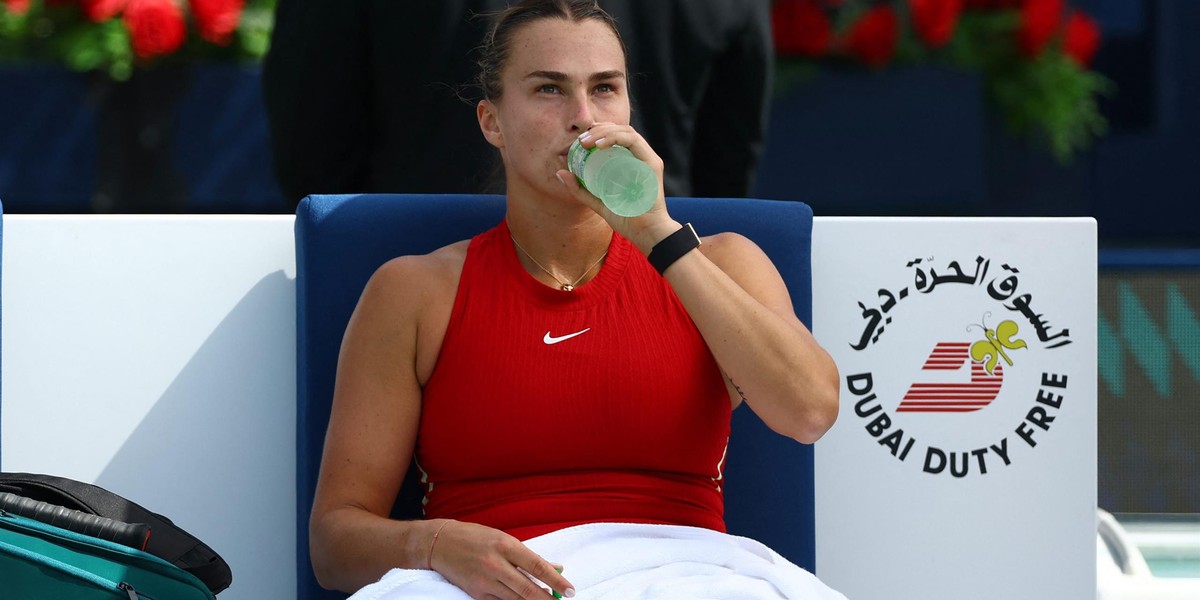 Sabalenka mimo wielkiej tragedii pojawiła się na kortach w Miami.