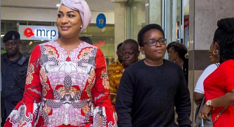 Samira Bawumia and her son serve us perfect family goals