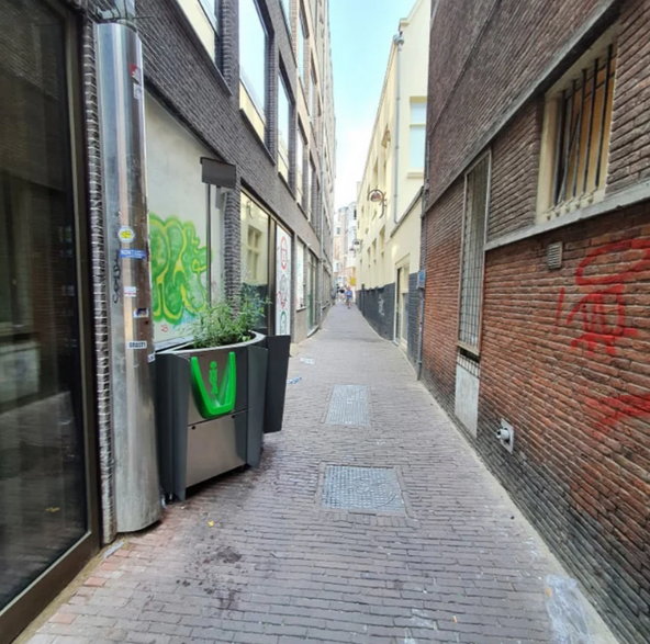 Pisuar GreenPee, Amsterdam