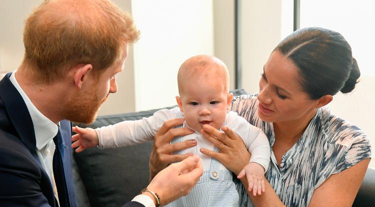 Meghan Markle és Harry fia, Archie Fotó: Getty Images