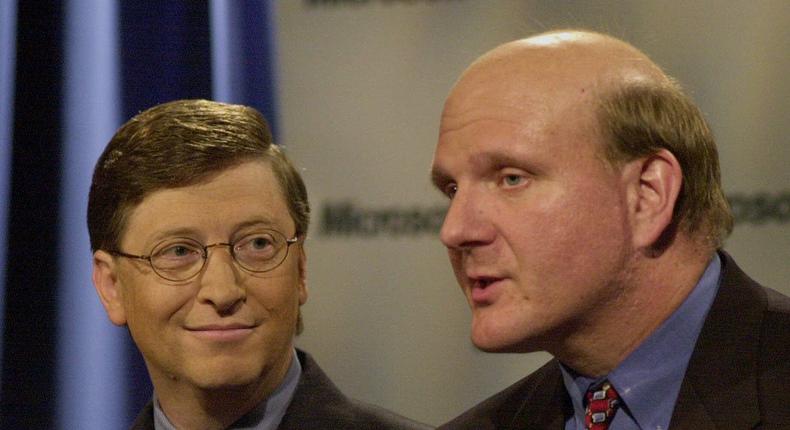Bill Gates and Steve Ballmer.Elaine Thompson/AP