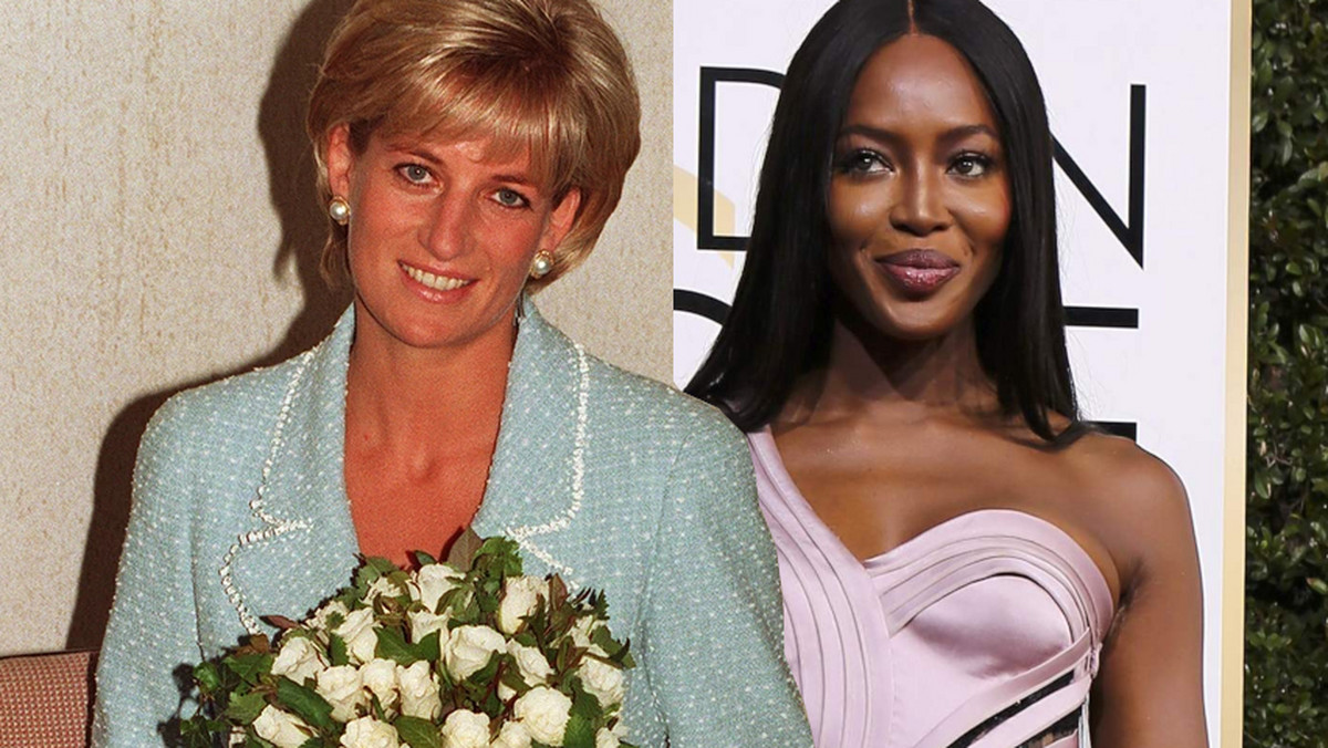 Naomi Campbell w "People": księżna Diana była skromna i przyziemna