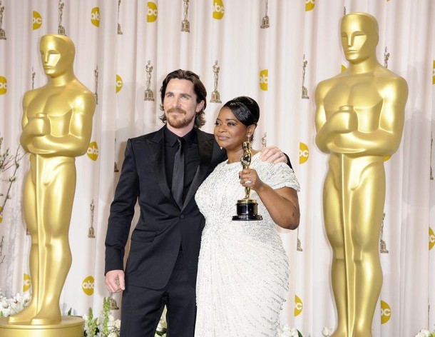 Octavia Spencer i Christian Bale