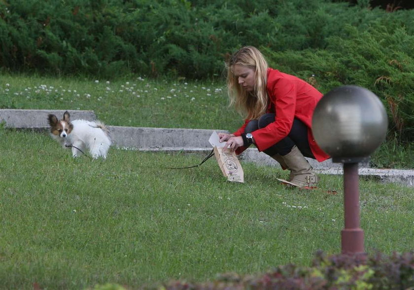 Magda Wójcik. Z psami ma kupę roboty