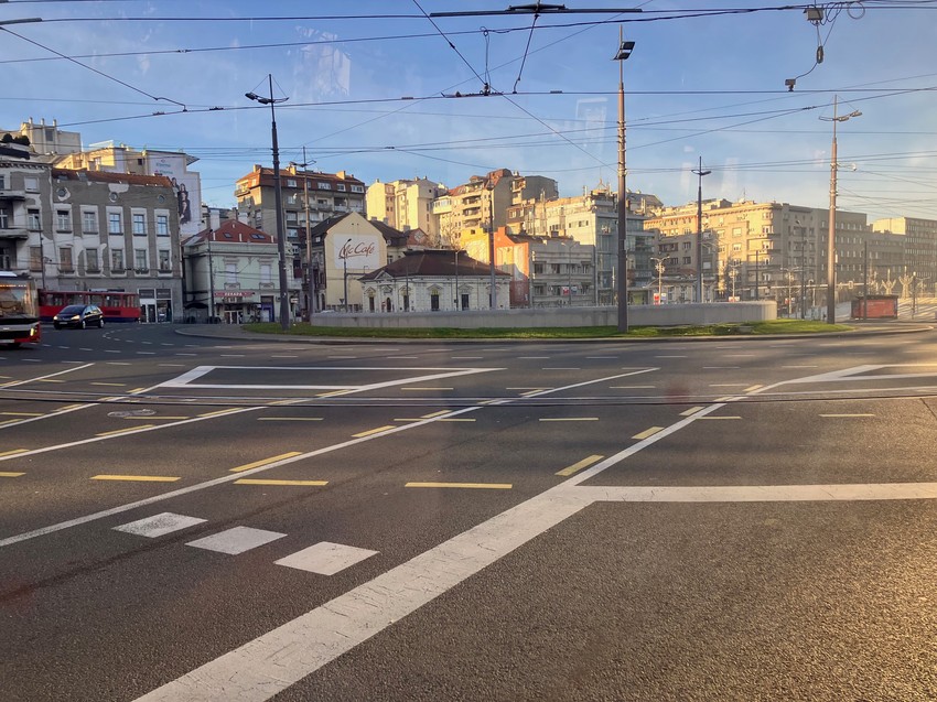 Beograd na božićno jutro