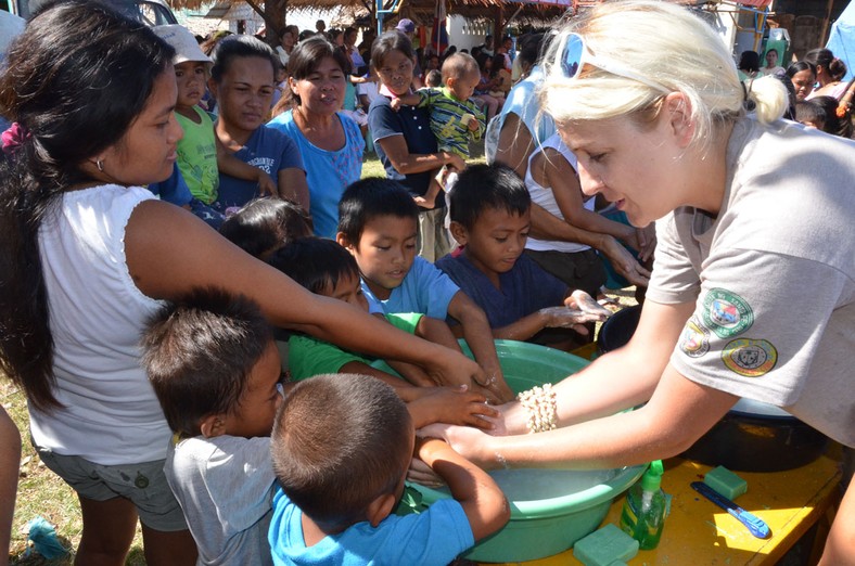 Małgorzata Szumska na Filipinach