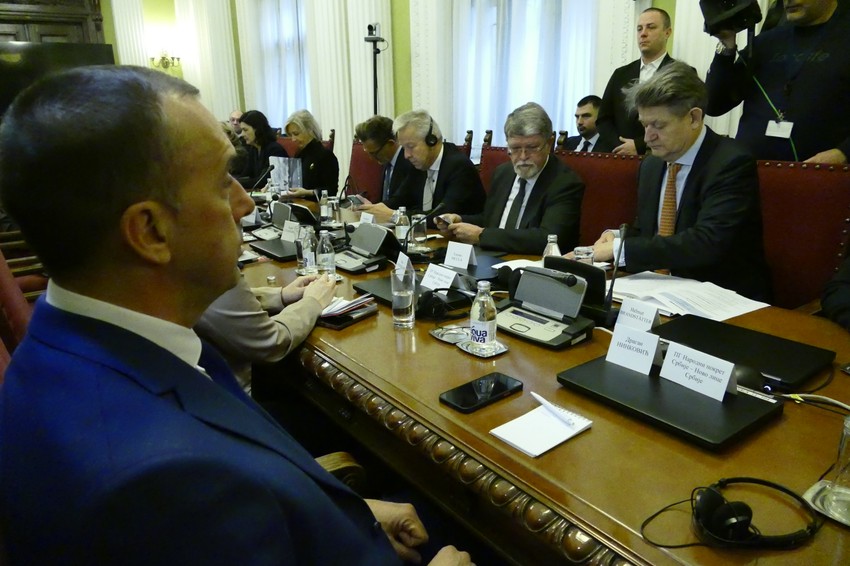 Sastanak delegacije Evropskog parlamenta i opozicije