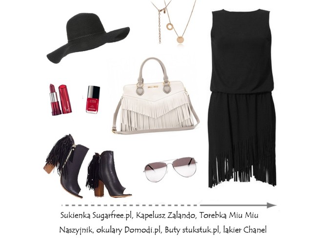 Frędzle - STYLIZACJE na wiosnę 2015